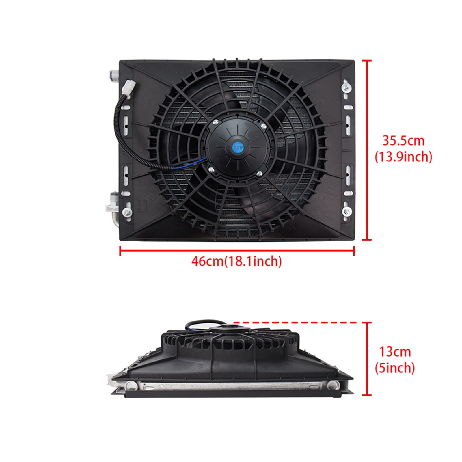 Universal Automotive Auto Electric Air Conditioning Compressor 12V 24V For Car Van Street Rod Hot Classic A/C Conditioner ,Low Energy Consumption