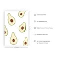 thumbnail image 2 of HAUS AND HUES Fruit Art Avocado Poster Fruit Wall Art Kitchen Artwork for Wall Kitchen Fruit Wall Decor Wall Art for Kitchen Fruit Food Wall Art Kitchen Art Avocado Collage (Unframed, 24x36), 2 of 6
