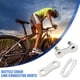 thumbnail image 2 of Hebilla De Bicicleta Tmvgtek 2 Uds Conector De Cadena De Bicicleta Hebillas De Botones Mágicos (Velocidad Única) (Plata) Tmvgtek Accesorios para bicicletas, 2 of 5