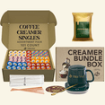 thumbnail image 3 of International Delight Coffee Creamer Singles with Jamaican Me Crazy Ground Coffee - 101ct of Italian, Sweet Cream and 5 more Flavored Pods with 1x2.5 oz TRIONI Medium Roast Coffee Packets, 3 of 6