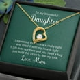 thumbnail image 5 of To My Daughter This Necklace From Mom Forever Necklace w Message Card, 5 of 20