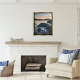 thumbnail image 3 of Stupell Industries Rocky Sea Cliffs Landscape Photography Gold Floater Framed Canvas Art Print Wall Art, 25 x 31, 3 of 10