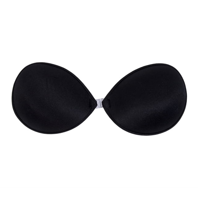 ITFABS Women Strapless Round Up Invisible Solid Color Bra, Backless Self-Adhesive Push Up Wing Sticky Bras, Seamless Bra