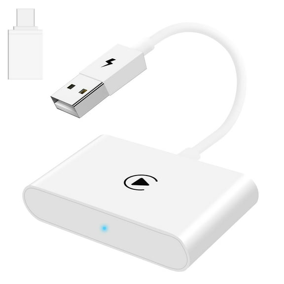 Wireless Carplay Adapter 2025 Upgrade Dongle Plug & Play Apple Carplay Wireless Adapter Convert Wired to Wireless CarPlay Compatible with iPhone 6 and 2015 Cars
