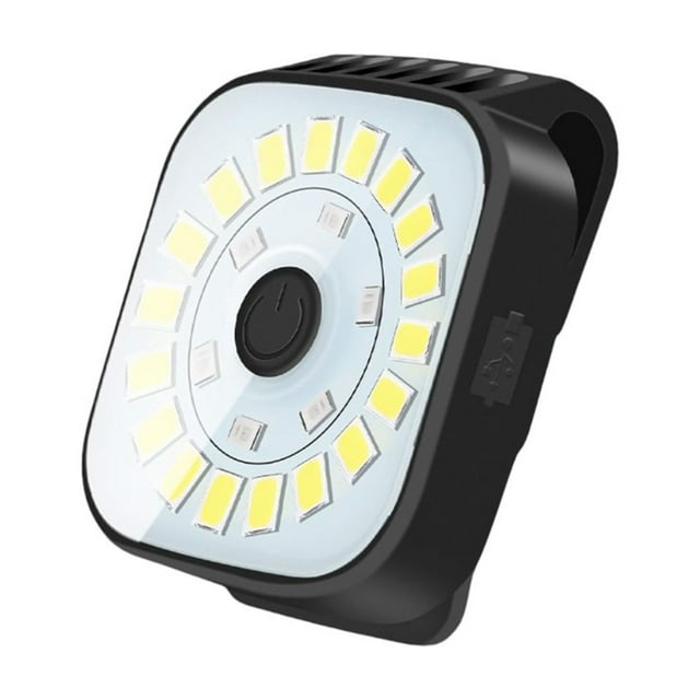 Lampe de Poitrine de Course, Lampe de Poche à Clip Led Rechargeable avec 12 Leds, Modes Réglables et Haute Luminosité pour Jogging Nocturne et Promenade pour Chien, 4.5X2.5X1In 0.3Lb