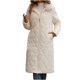 thumbnail image 2 of Parkas de manga larga para mujer, chaqueta de algodón con bolsillos y solapa cálida e informal a la moda, 2 of 9