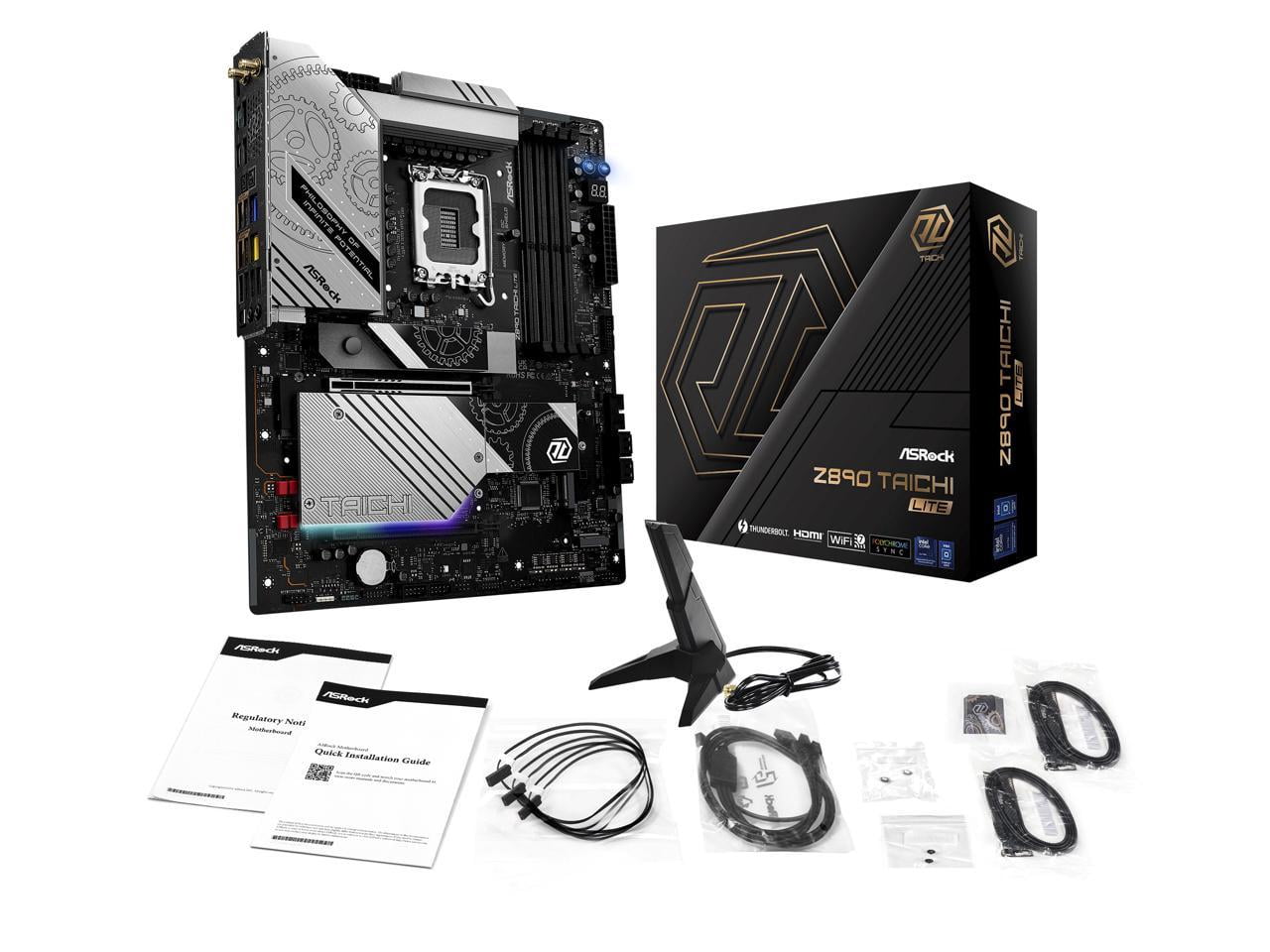 ASRock Z890 Taichi Lite LGA 1851 Intel Z890 ATX Motherboard