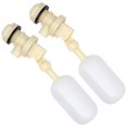 thumbnail image 1 of 2 Pack Float Valve, Stable Water Float Valve Shut Off 1/2" Fill Feed Water Trough with Adjustable Arm Horse Cattle, 1 of 5