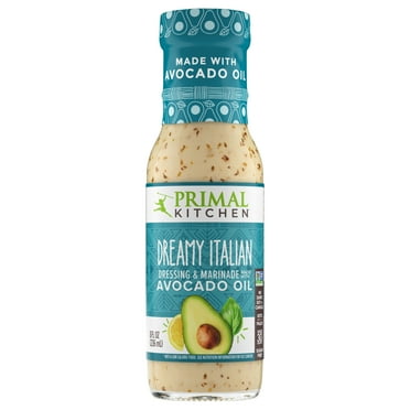 Primal Kitchen Dreamy Italian Dressing Made with Avocado Oil, 8 Ounces