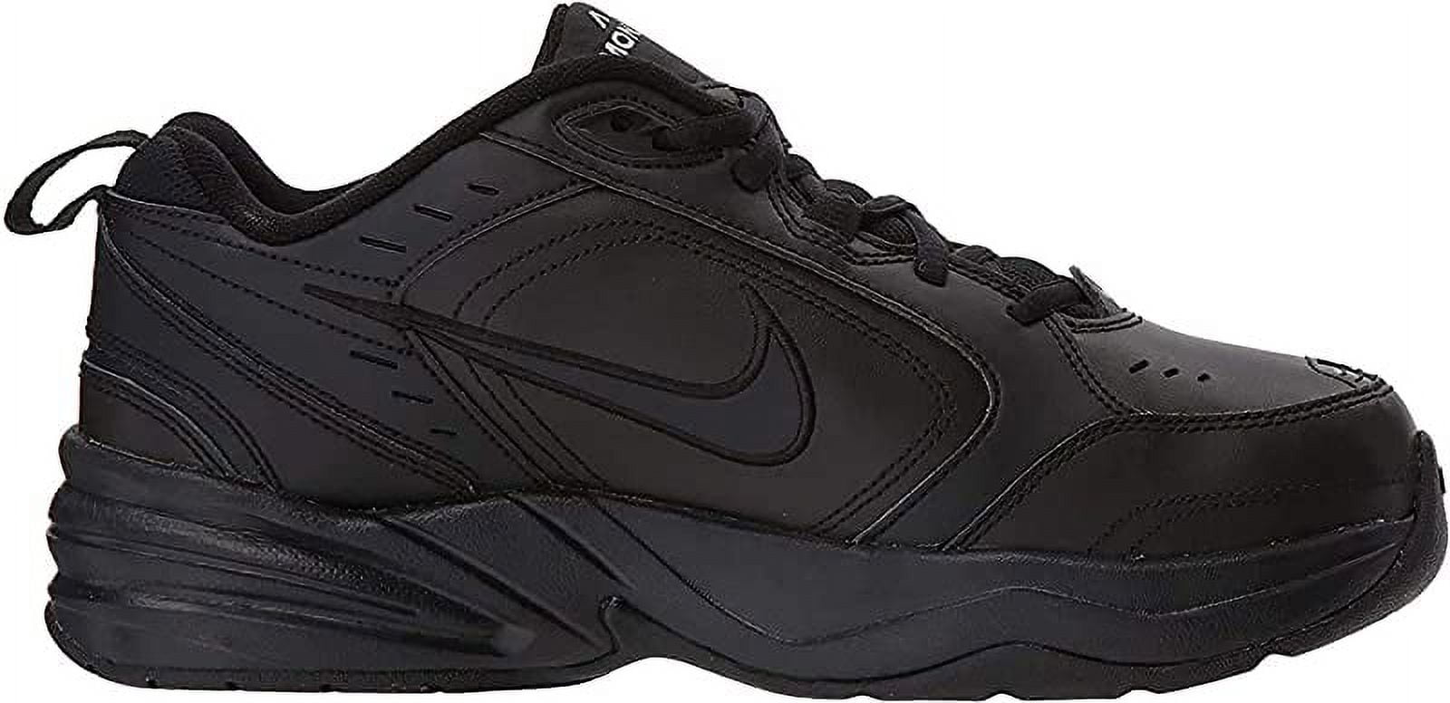 Nike Men's Air Monarch IV (4E) Training Shoe (Black / Black,), US Men's
