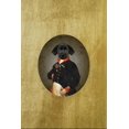 thumbnail image 2 of Amanda Greenwood 13x18 White Modern Wood Framed Museum Art Print Titled - All Dressed up Labrador, 2 of 4
