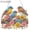 STYLE 2, variant on FYJUCPA Hanging Diamonds Art kit for Adult,Birds Pendant Diamonds Painting Art Kit Acrylic Diamonds Board Kit Ornament, Special Crystal Diamond Hanging Ornament