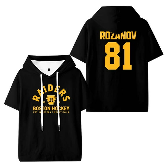 Heated Rivalry Rozanov 81 Merch Hooded T-Shirts Casual Women Men Short Sleeve Tee Clothes