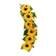 thumbnail image 3 of Corona decorativa de girasoles simulados para centros de mesa Longitud 43cm, 3 of 9