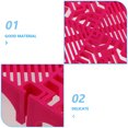 thumbnail image 3 of Raindrops Plastic Modular Garage Floor Tiles Rosy Interlocking Drainage Mat for Car Wash Area, 3 of 6