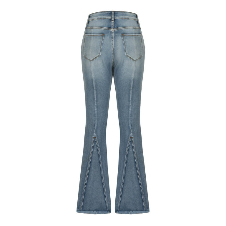 Jjayotai Bell Bottom Jeans for Women Clearance, High Waisted