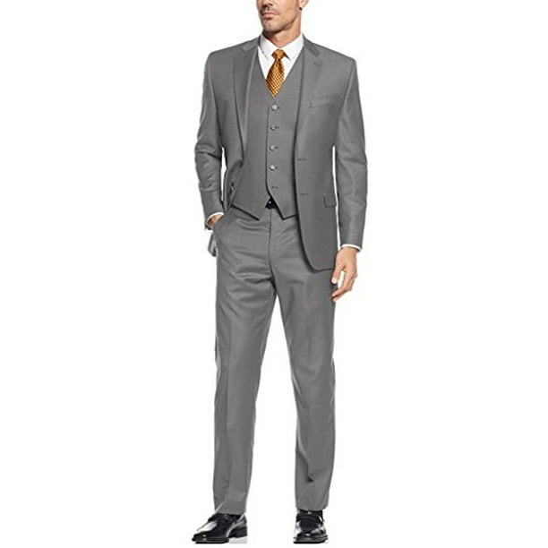 Caravelli - Caravelli Men's 60506 3-Piece Single Breasted Slim Fit ...