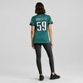 thumbnail image 5 of Women's Nike Thomas Booker IV Midnight Green Philadelphia Eagles Team Game Jersey, 5 of 7