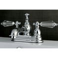 thumbnail image 2 of Kingston Brass KS7001WLL 4 in. Centerset Bathroom Faucet, Polished Chrome, 2 of 5
