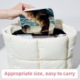 thumbnail image 6 of Sea Lion Velvet Portable Jewelry Organizer with Removable Compartment - Necklace Holder and Gift Box, 6 of 7