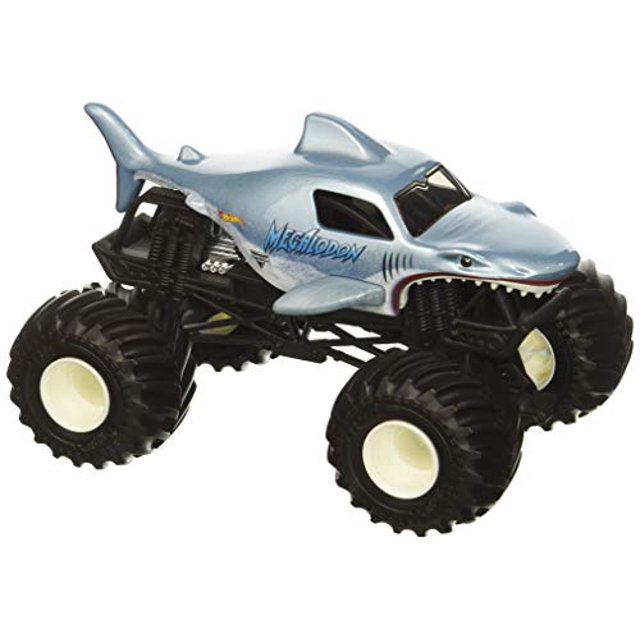 Vehículo Monster Jam Megalodon de Toy Hot Wheels a escala 1:24