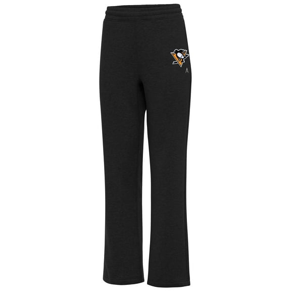 Women's Antigua Black Pittsburgh Penguins Victory Sweatpants