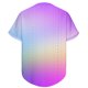 thumbnail image 5 of mfyjkho Tops Bohemios Para Mujer, Camiseta De Manga Corta Con Cuello Redondo Y Dobladillo Curvo Estampada A La Moda Para Mujer Tops Para Salir M, 5 of 7