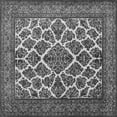 thumbnail image 1 of Ahgly Company Indoor Square Persian Gray Traditional Area Rugs, 3' Square, 1 of 1