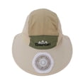 thumbnail image 4 of ZToonmas Kids' Daniel Bucket Hat with Fan USB Rechargeable Cooling Sun Hat UPF50+ Wide Brim Outdoor Protection Cap, 4 of 5