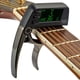 thumbnail image 1 of Capo Aleación de aluminio multifuncional de TCapo20 Capo 2 en 1 Guitar Tuner con pantalla LCD de bajo cromática guitarra acustica a electrica Normal de Folk TOMSHOO Capo, 1 of 6