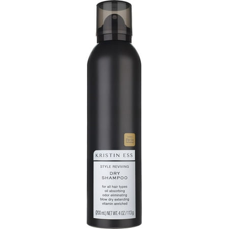 6 Pack - Kristin Ess Style Reviving Dry Shampoo - Oil absorbing, Odor eliminating, Blow dry extending, Vitamin enriched, Suitable for all hair types 4 oz