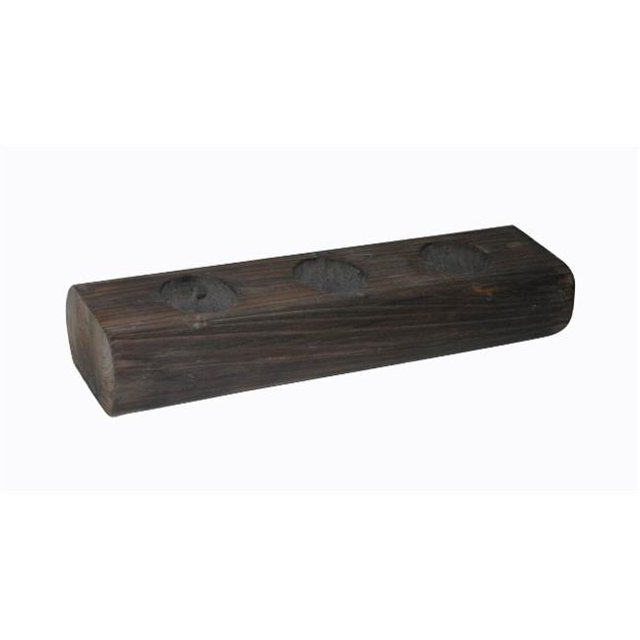 Cheung's FP-3226S 3 Tea Light Wooden Candle Holder