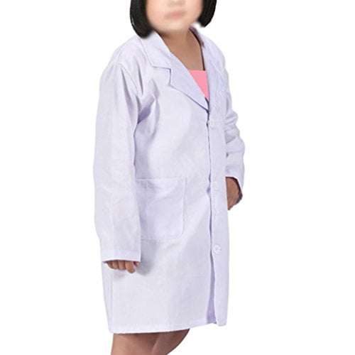 Kids Lab Coat for Unisex Kid Scientists Role Play Costume Halloween