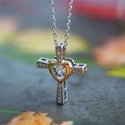 Crucifix Necklace for Women Religious Belief Necklace Healing Jewelry Gifts for Teens and Girls