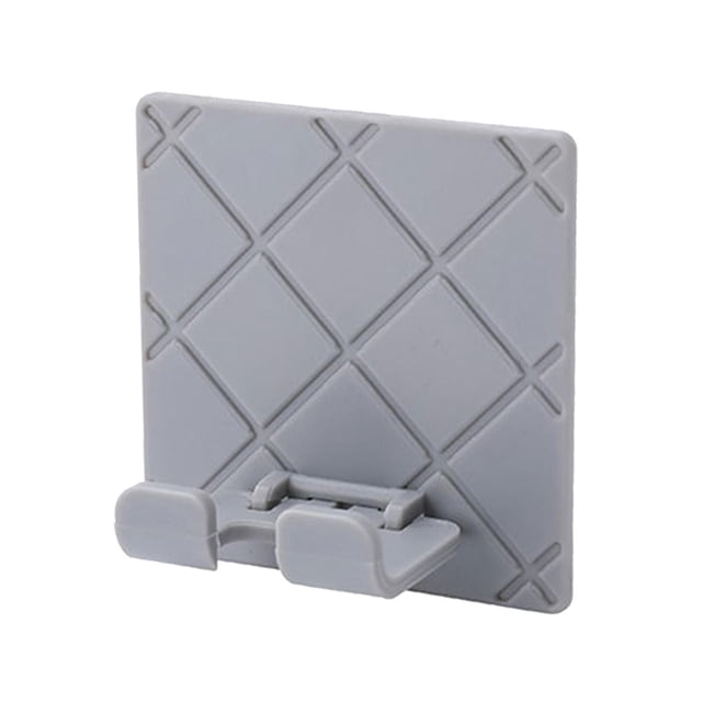 yuksok Support Mural Clip Filaire, Support de Câble Crochet de Rangement Polyvalent Gris