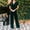 W-Green, variant on Women's 2024 Velvet Formal Long Sleeve Wedding Guest Jumpsuits Wide Leg V Neck Romper Dressy with Belt Pocket