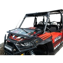Tusk UTV Folding Glass Windshield with Windshield Wiper For Polaris RZR XP 4 1000 Ride Command Edition 2018