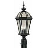 Kichler 9951 Post Lights Trenton Outdoor Lighting ;Black