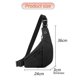 thumbnail image 2 of Men's Chest Backpack Waterproof Travel Large Capacity Chest Bag Single Shoulder Diagonal Chest Bag-yvan, 2 of 5