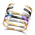 thumbnail image 3 of Bracelet d'Encouragement en Acier Inoxydable pour Cocktail, Collation des Grades, 3 of 3