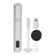 thumbnail image 2 of Mini LED Nail Lamp 2 Gears Portable Clear Silicone Tip Adjustable Magnetic Digital Nail Light Silver, 2 of 5