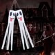 thumbnail image 3 of Pancarta de calcetines de viento con luces de fantasmas de Halloween, decoración colgante para exteriores de Halloween compatible con jardín y patio, 3 of 5