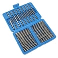 thumbnail image 3 of Puntas De Destornillador, 50 Piezas De Embrague Torq, Juego De Puntas De Seguridad Extralargas Hexagonales Planas, Estrella Cuadrada, Acero Al Cromo Vanadio Para Mantenimiento, 3 of 7