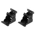 thumbnail image 2 of jifeng 2Pcs Self Lock Hinge Lock Extension Support Accessories Easy to Install Table Leg Hinge Folding Bracket for Worktables Chairs Black, 2 of 9