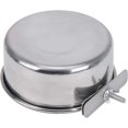 thumbnail image 2 of Conteneur d'Alimentation pour Cage à Oiseaux en Acier Inoxydable 12CM Support de Bassin pour Perroquet 1 Pce, 2 of 5