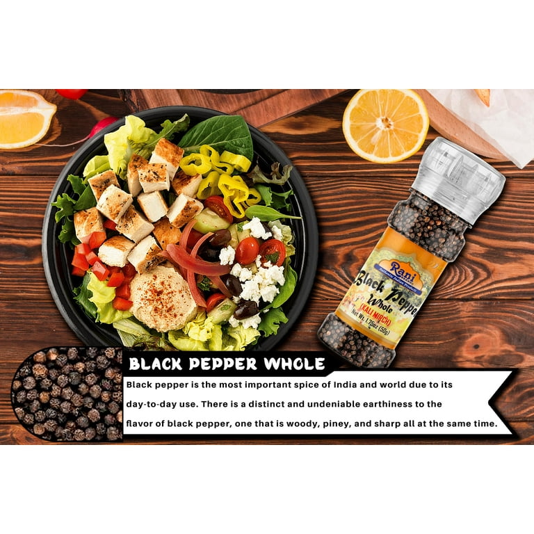 Penzeys Spices Special Extra Bold Indian Black Peppercorns – 12.8 Oz Bag, Whole Peppercorns