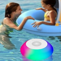 RKZDSR Floating Mini Waterproof Bluetooth Speaker: Portable Wireless Speaker with Colorful Light Effects, 360° HiFi Sound Quality, and Long Battery Life