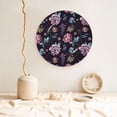 thumbnail image 5 of Wukai Roses Flowers Print Decorative Plate for Display,Bone China Decorative Plate, Ceramic Dinner Plate with Stand, Vertical Ceramic Plate-6in, 5 of 6