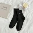 thumbnail image 5 of Cotton Sock for Women, 5 Pack Calf Socks, 5 of 5