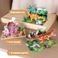 thumbnail image 2 of Juego de rompecabezas de dinosaurios 3D JZMDEDR de madera para niños de 8 a 14 años, 2 of 7